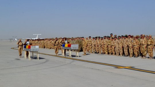 Militarii căzuți la datorie în Afganistan, avansați în grad post-mortem