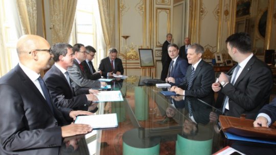 Vizita premierului român, Dacian Cioloş, în Franţa
