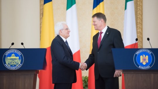 Klaus Iohannis: România vrea să atragă tot mai multe investiţii din Italia