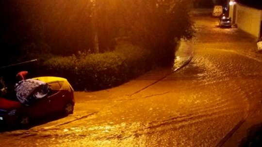 Inundații masive în Valea Jiului