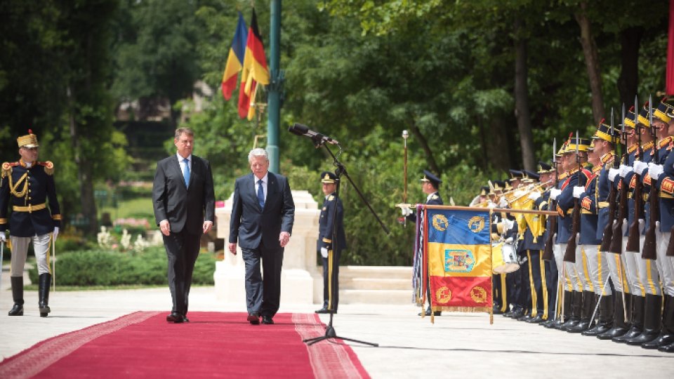 Convorbiri între preşedinţii României şi Germaniei