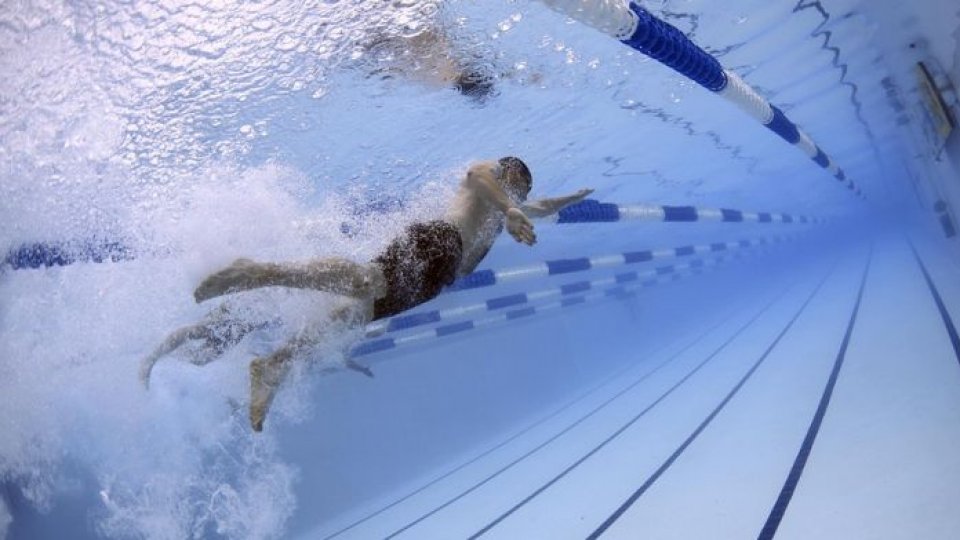 Bălăceală în centrul Bucureștiului