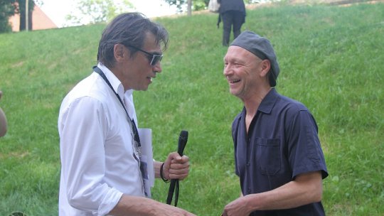 Interviu cu regizorul Luk Perceval pe Aleea Celebrităților din Sibiu