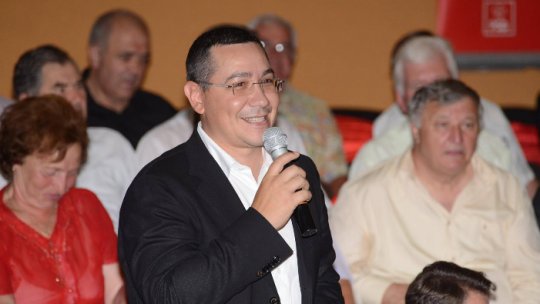Victor Ponta, reacţie la propunerea de retragere a doctoratului
