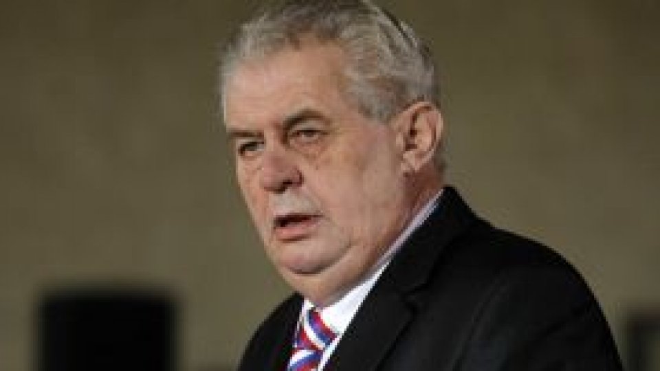 Cehia: Președintele cere referendum pentru apartenența țării la UE și NATO