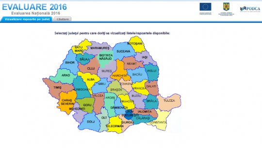 Rezultatele Evaluării Naţionale au fost publicate