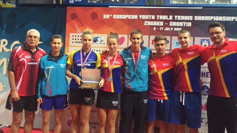 Încă cinci medalii românești la Campionatele Europene de tenis de masă