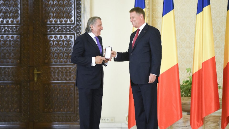 Ilie Năstase, decorat cu Ordinul Naţional Steaua României