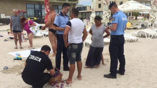 Controale ale poliţiştilor în Mamaia