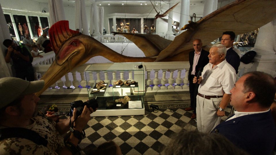 Cel mai mare dinozaur zburător din lume, la Muzeul "Grigore Antipa"