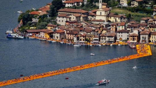 1.500.000 de turiști ”au mers pe apă” la Iseo