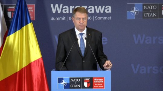 Klaus Iohannis: Summitul NATO a fost unul de succes pentru România
