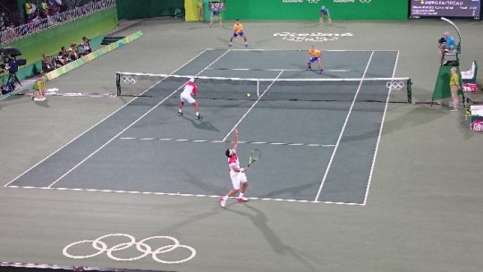 FOTO: Vești bune din turneul olimpic de tenis de la Rio 2016