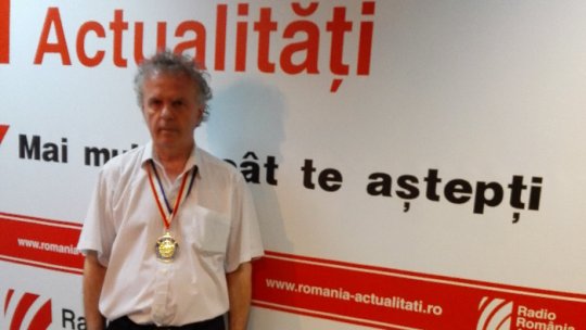 Ilie Dobre - medalia "Cel mai de succes comentator de Radio din lume"