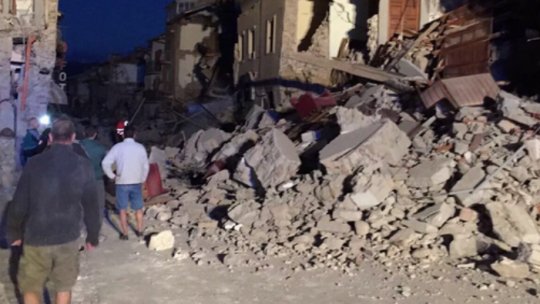 VIDEO: Zeci de victime în urma cutremurului din Italia