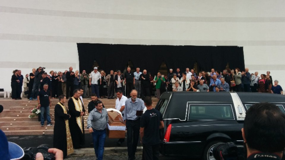 Actorul Marin Moraru a fost înmormântat, azi, la Cimitirul Bellu