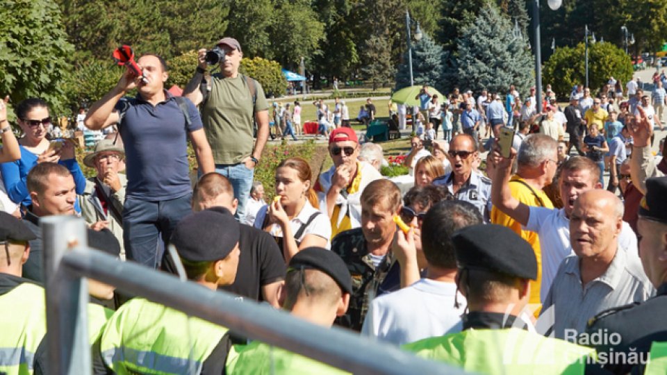 Incidente la manifestările dedicate Zilei Independenţei Republicii Moldova