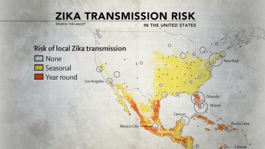 În California s-au născut 2 bebeluşi cu microcefalie provocată de Zika