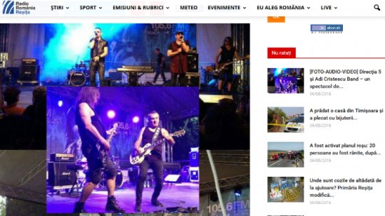 Radio Reşiţa, sărbătorit în Parcul Tricolorului