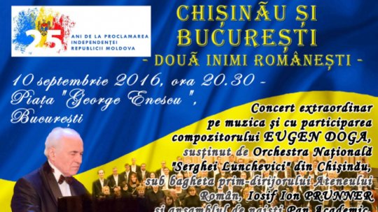 Festivalul „Chișinău și București – două inimi românești”