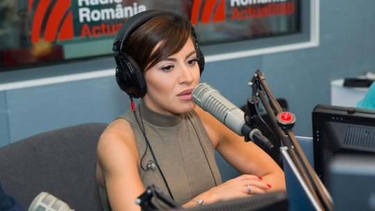 Nicoleta Nucă a cântat live în studioul Radio România Actualităţi!