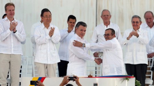 Acord de pace istoric în Columbia