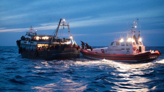 Italia salvează de 25 de ani migranți în Marea Mediterană 