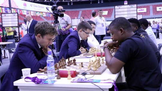 România învinge Norvegia la Olimpiada de șah de la Baku