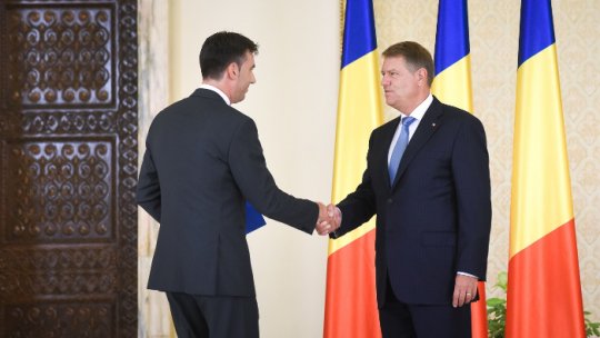 Noul ministru de Interne, Dragoş Tudorache, a depus jurământul