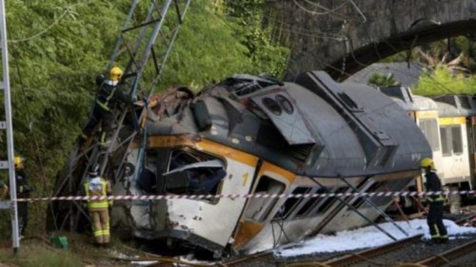 Accident feroviar în regiunea Galicia din nord-vestul Spaniei