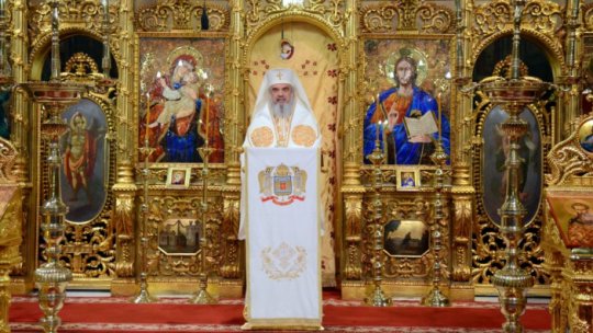 Slujba de la Catedrala din Bucureşti, oficiată de Patriarhul Daniel
