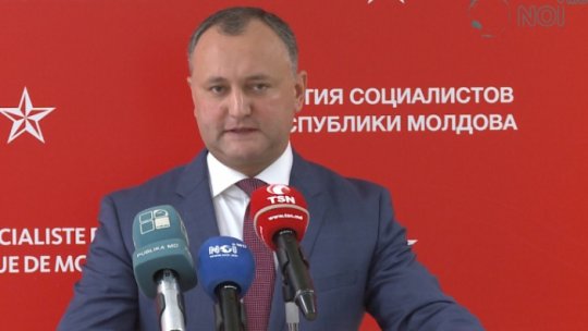 Igor Dodon cere revocarea ambasadorului moldovean la Bucureşti