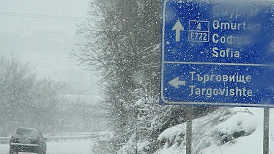 În Bulgaria se menţine codul galben de vreme severă