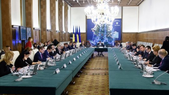 Şedinţă de guvern pentru aprobarea proiectului de buget
