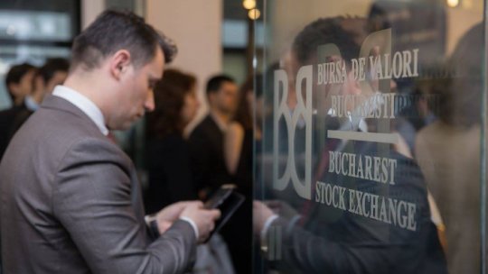 Bursa de Valori Bucureşti a închis şedinta de astăzi în scădere uşoară