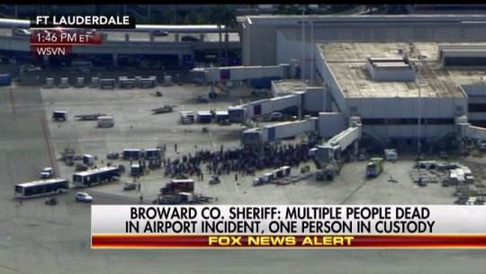 Atac armat la aeroportul Fort Lauderdale din Florida