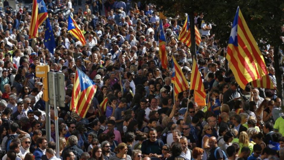 Desfăşurarea referendumului din Catalonia, împiedicată de forţele de ordine