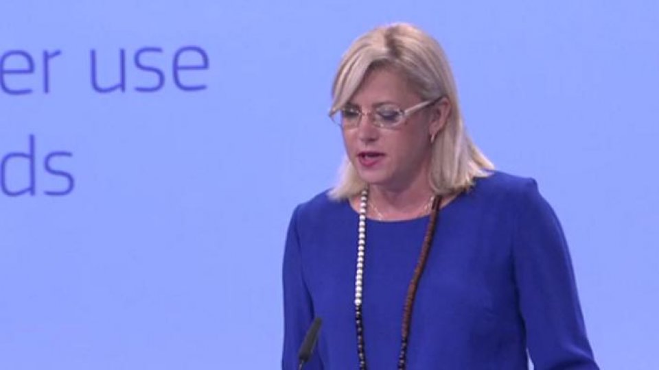 Comisarul european, Corina Creţu a prezentat raportul privind coeziunea