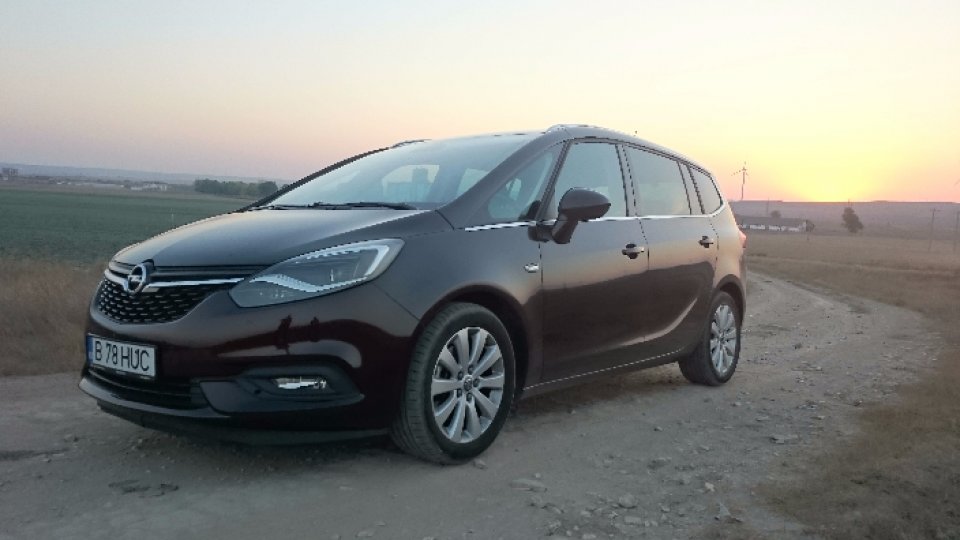 Probă de Drum cu noul Opel Zafira