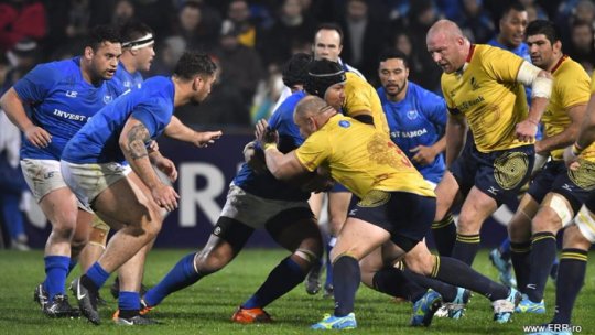 România – Samoa 17-13 în meci test