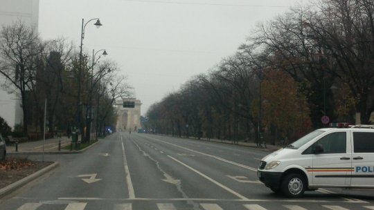 Bucureşti: Trafic restricţionat pentru repetiţia de Ziua Naţională