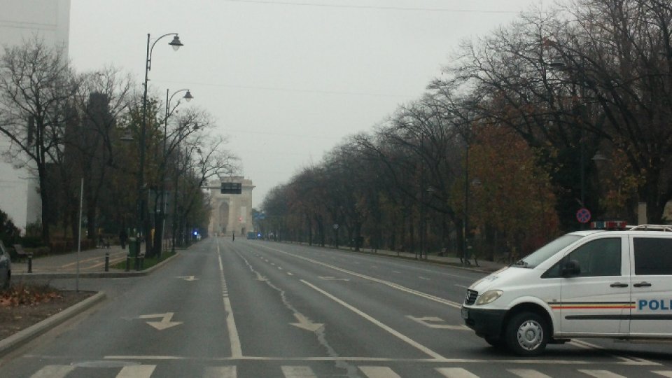 Bucureşti: Trafic restricţionat pentru repetiţia de Ziua Naţională