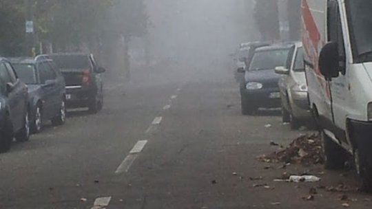 Ceaţă densă în cinci judeţe