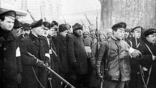 „Unda de şoc a Revoluţiei Ruse în România”