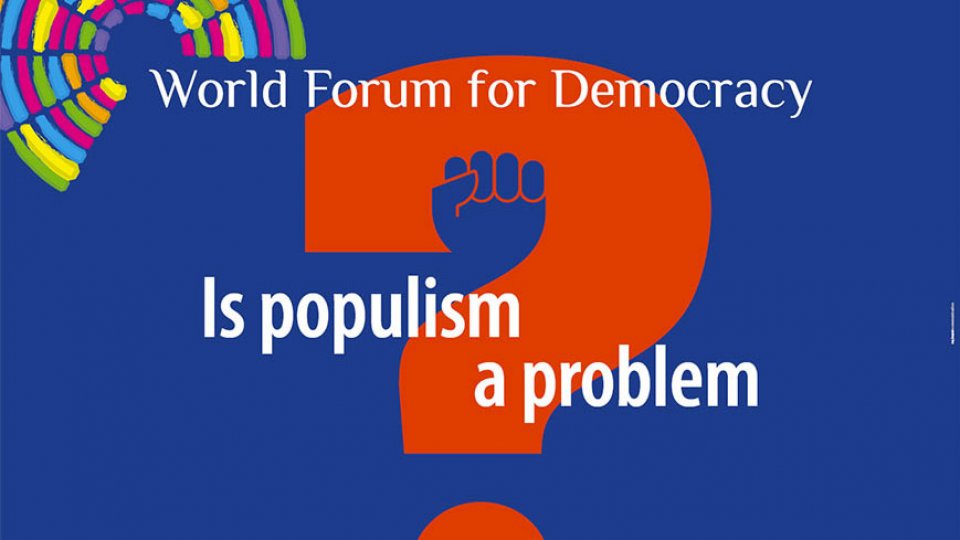 Formul Mondial pentru Democraţie se desfăşoară la Strasbourg