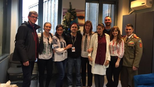 FOTO: 1 Decembrie la Radio România Actualități