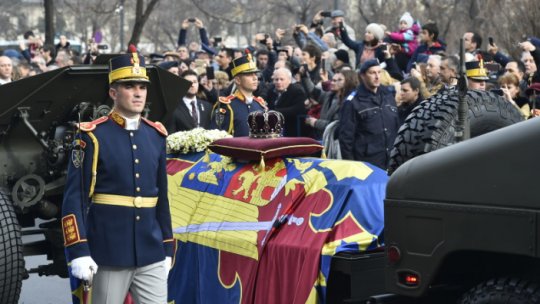 Ceremonii religioase şi militare în onoarea Regelui Mihai(VIDEO&FOTO)