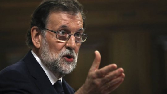 Mariano Rajoy: Nu am de gând să stau de vorbă cu Carles Puigdemont