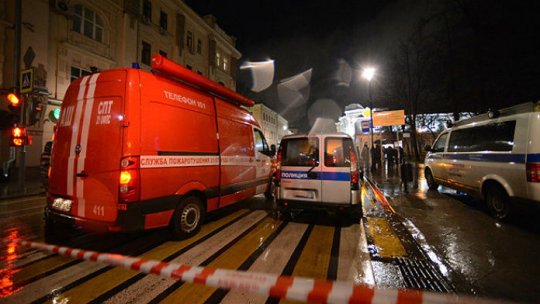 Explozie într-un supermarket din Sankt Petersburg