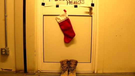 Moș Nicolae la Kandahar